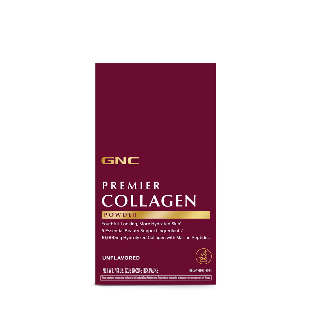 GNC PREMIER COLLAGEN POWDER UNFLV (SACHETS)