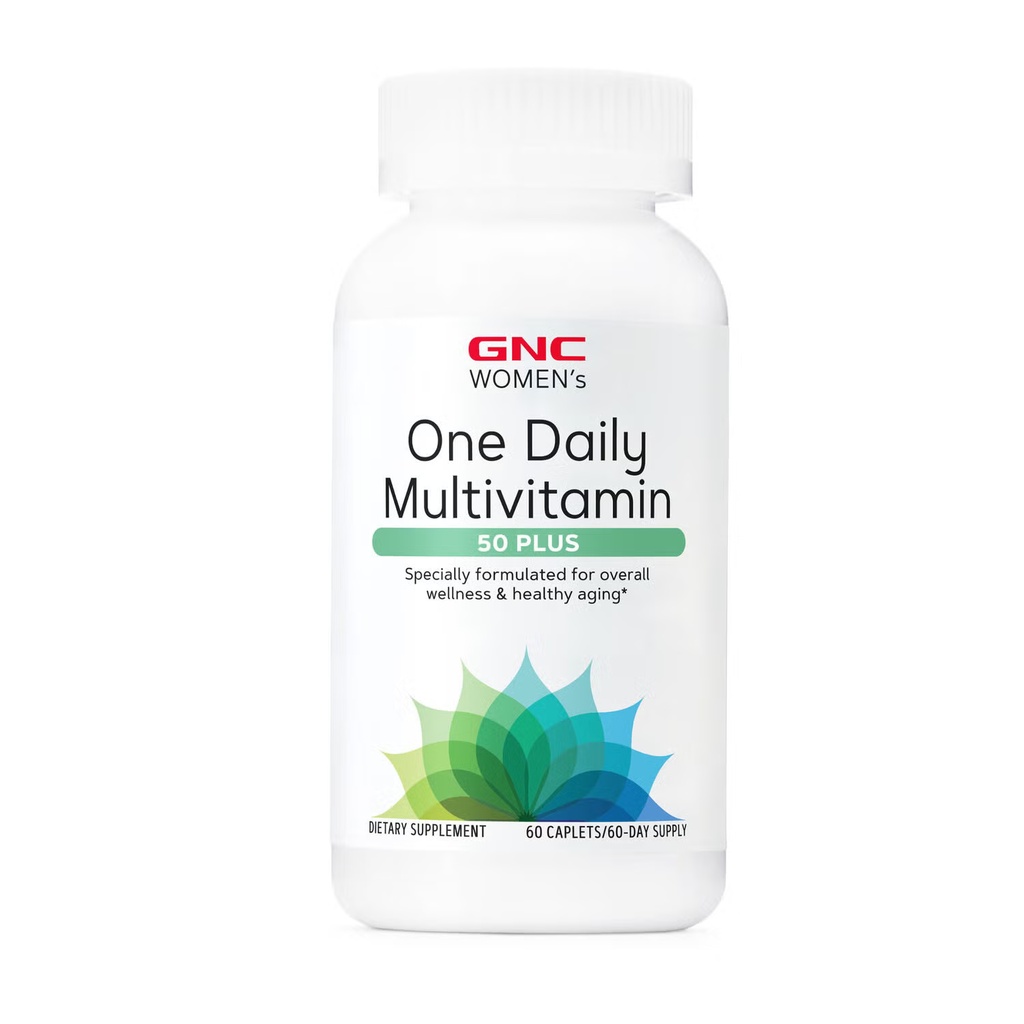 GNC WOMEN'S ONE DAILY MULTIVITAMIN 50+ 60