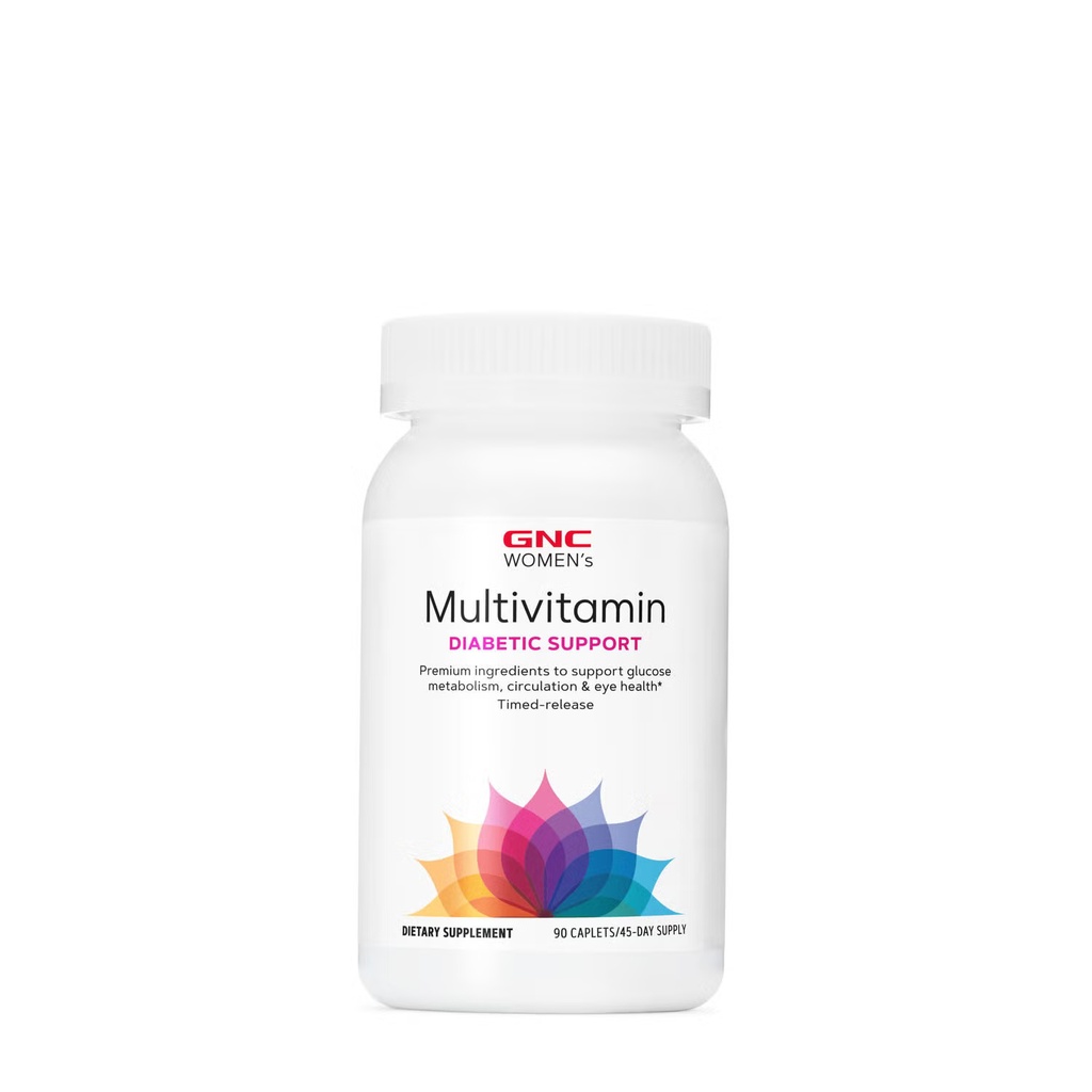 GNC WOMENS MULTIVITAMIN DIABETIC 90