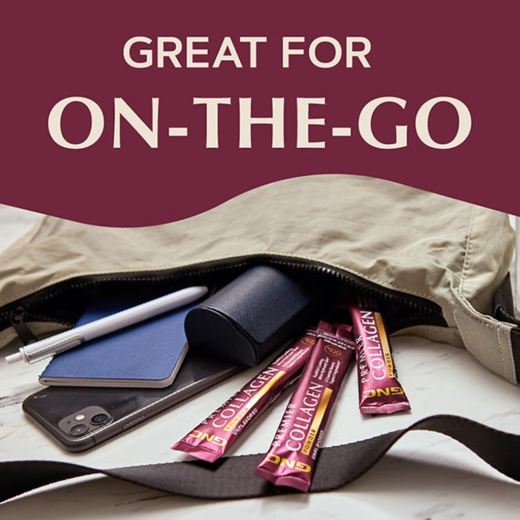 GNC PREMIER COLLAGEN POWDER UNFLV (20 SACHETS)