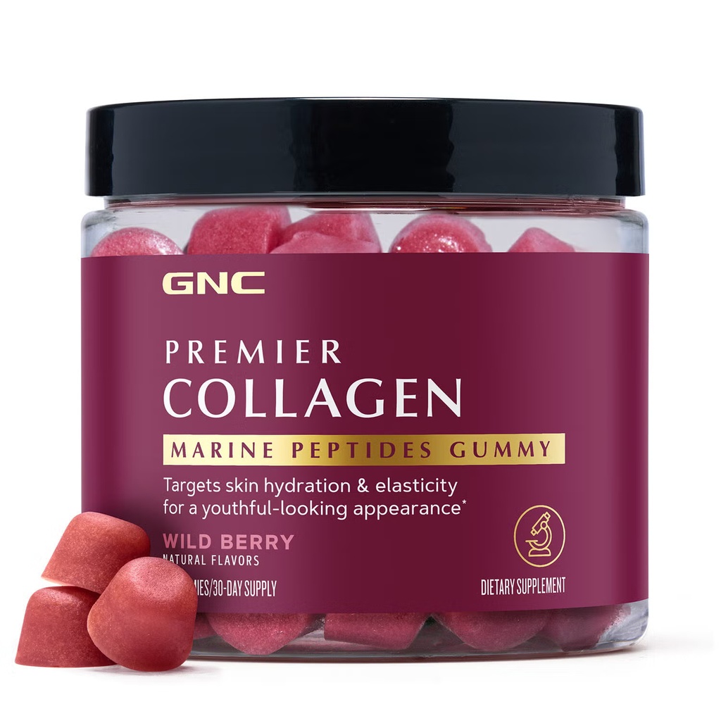 GNC PREMIER COLLAGEN W/BERRY GUMMY (30Serv)