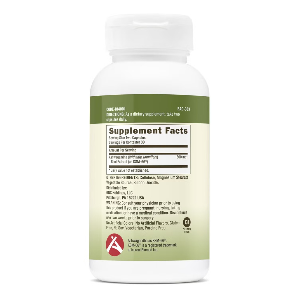 HP ASHWAGANDHA 600MG  60'S
