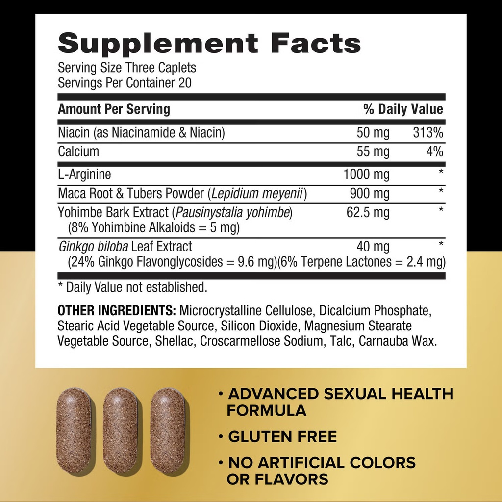 GNC MENS MACA MAN 60