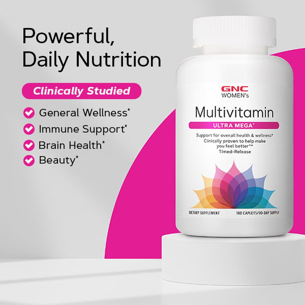 GNC WOMEN'S MULTIVITAMIN ACTIVE 90