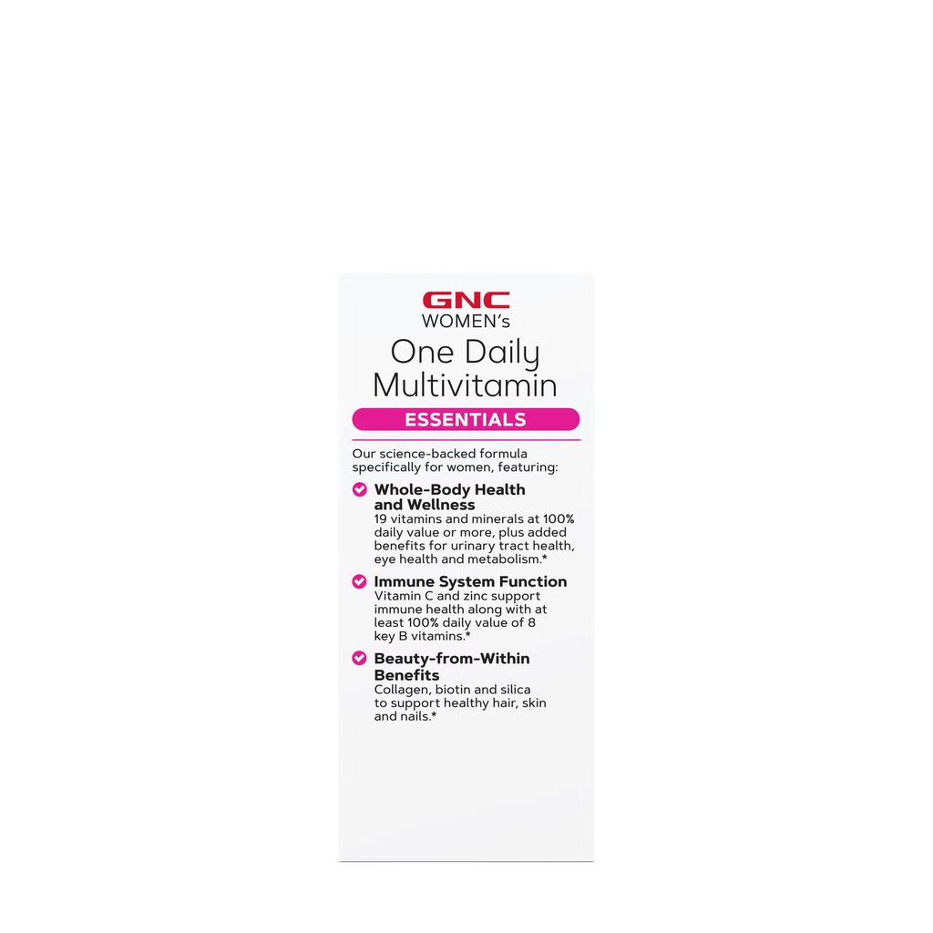 GNC WOMEN'S ONE DAILY MULTIVITAMIN 60