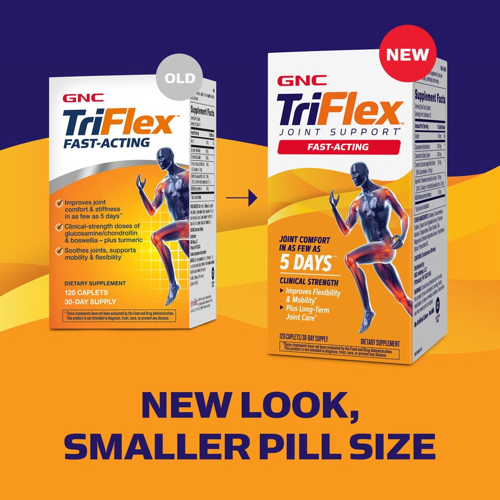 GNC TRIFLEX FAST ACTING 120's