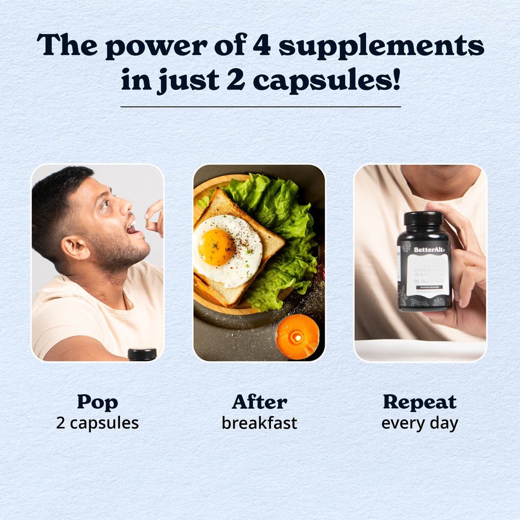 BETTERALT SHILAJIT SEAMOSS 120 CAPS