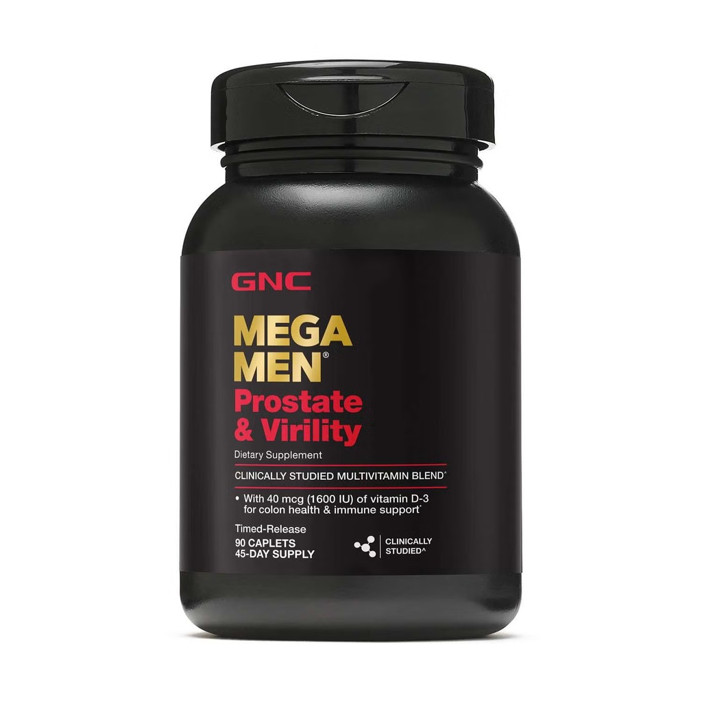 GNC MEGA MEN PROSTATE & VIRILITY 90s
