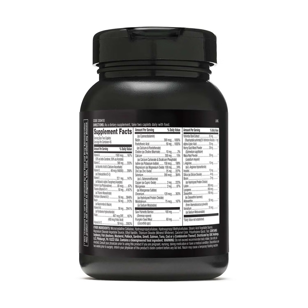 GNC MEGA MEN PROSTATE & VIRILITY 90s