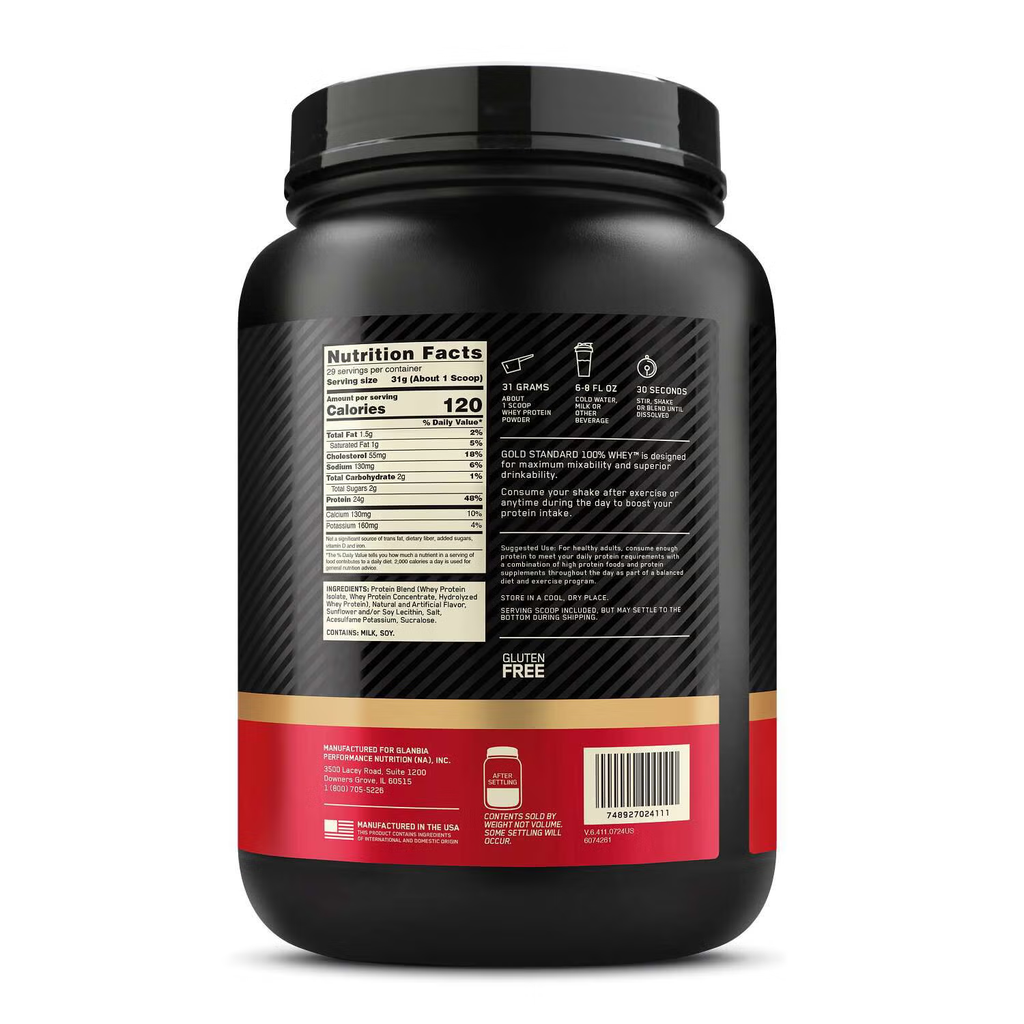 ON 100% WHEY GOLD FRVN CREME 2 LB