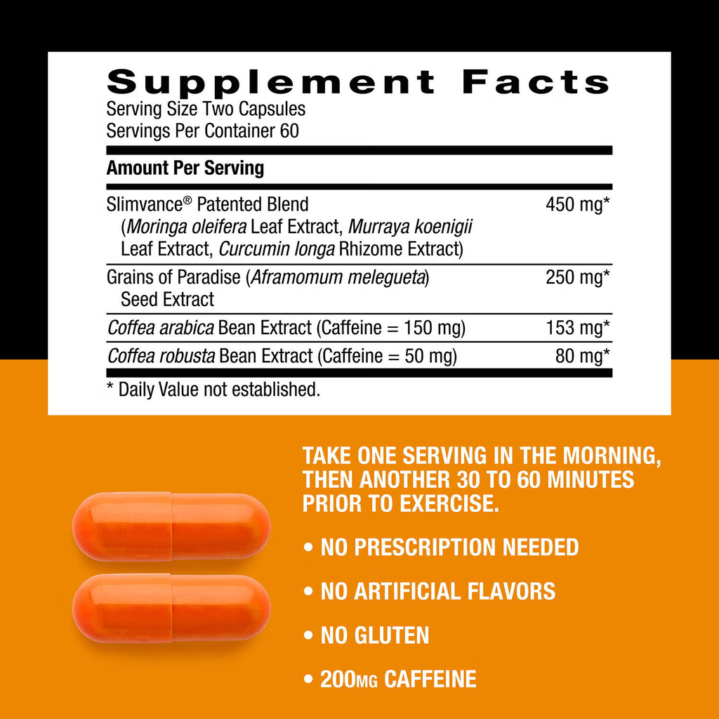 SLIMVANCE XP THERMOGENIC 120