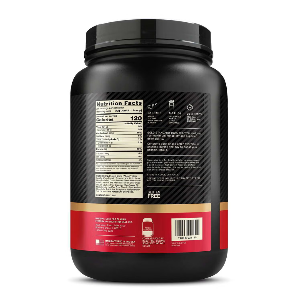ON 100% WHEY GOLD EXTREME MILK CHOC 2LB