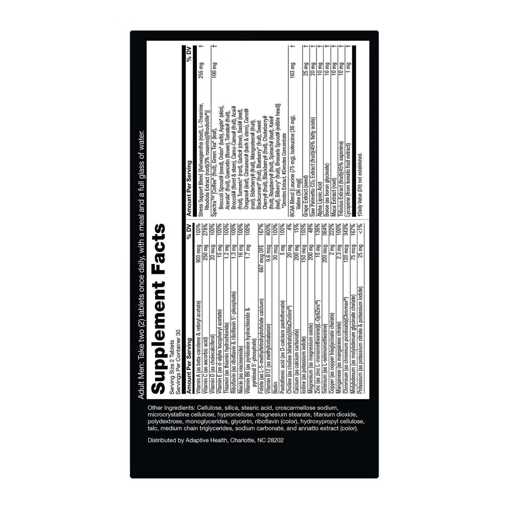 NUGENIX MULITIVITAMIN 60