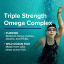 GNC TRIPLE STRENGTH OMEGA COMPLEX 90 SG