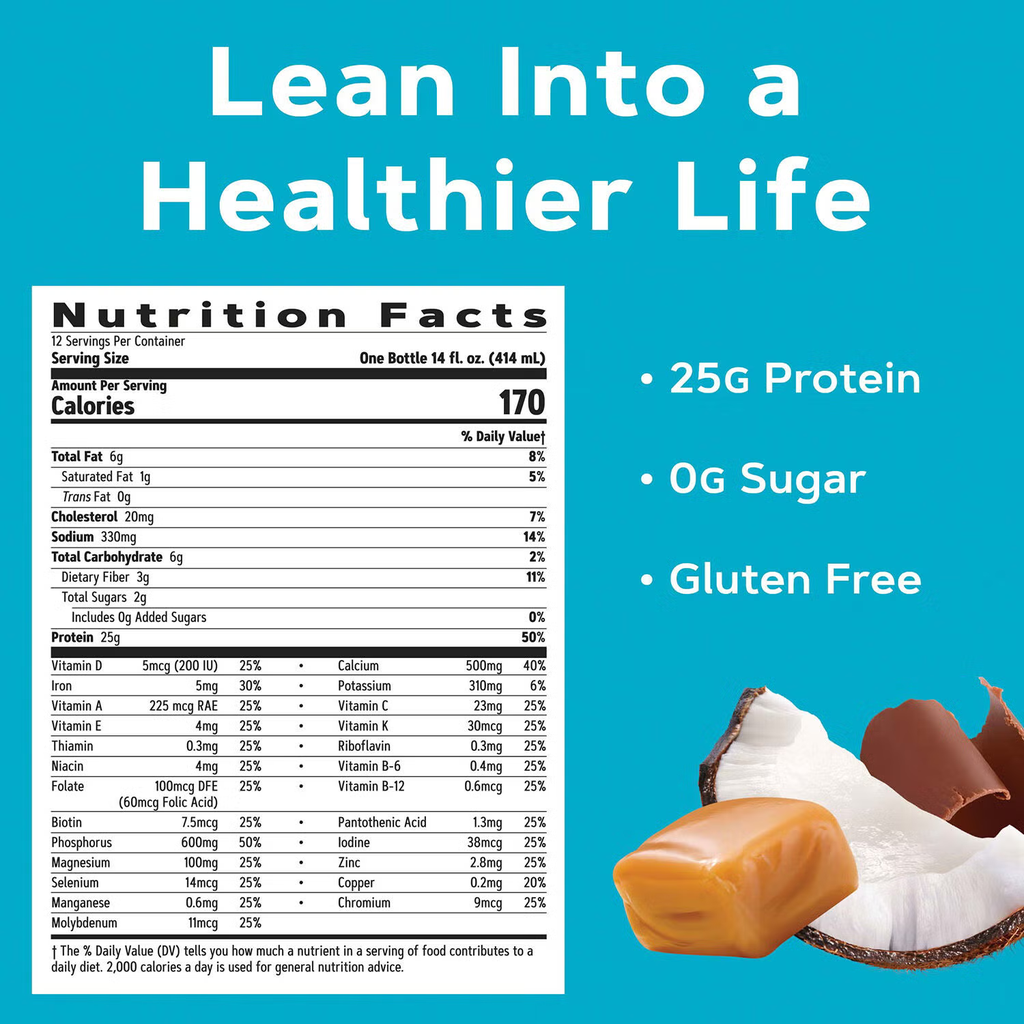 TL LEAN SHAKE 25 COCO CARAMEL RTD 14OZ
