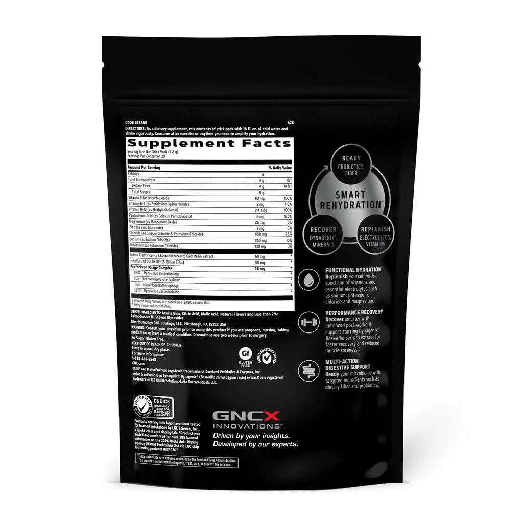 AMP AMPLIFIED HYDRATION TROPICAL PUNCH 20'S