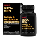 GNC MEGA MEN ENERGY & METABOLISM 90's