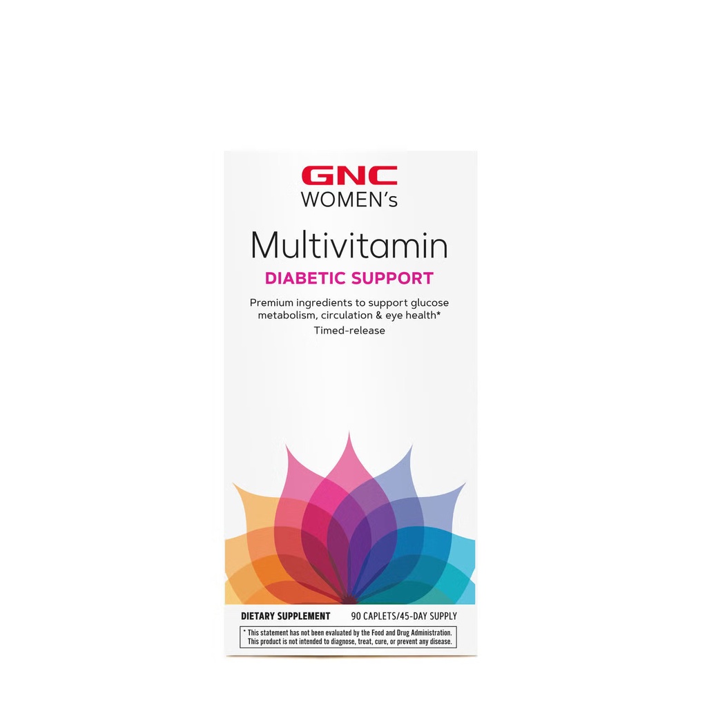 GNC WOMENS MULTIVITAMIN DIABETIC 90's