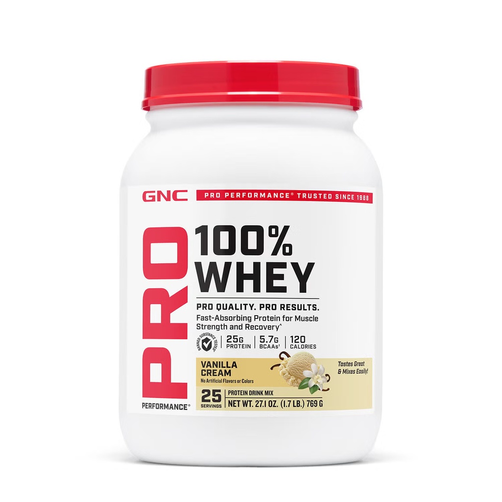 PP 100% WHEY PROTEIN VANILLA CREAM 25 SERV