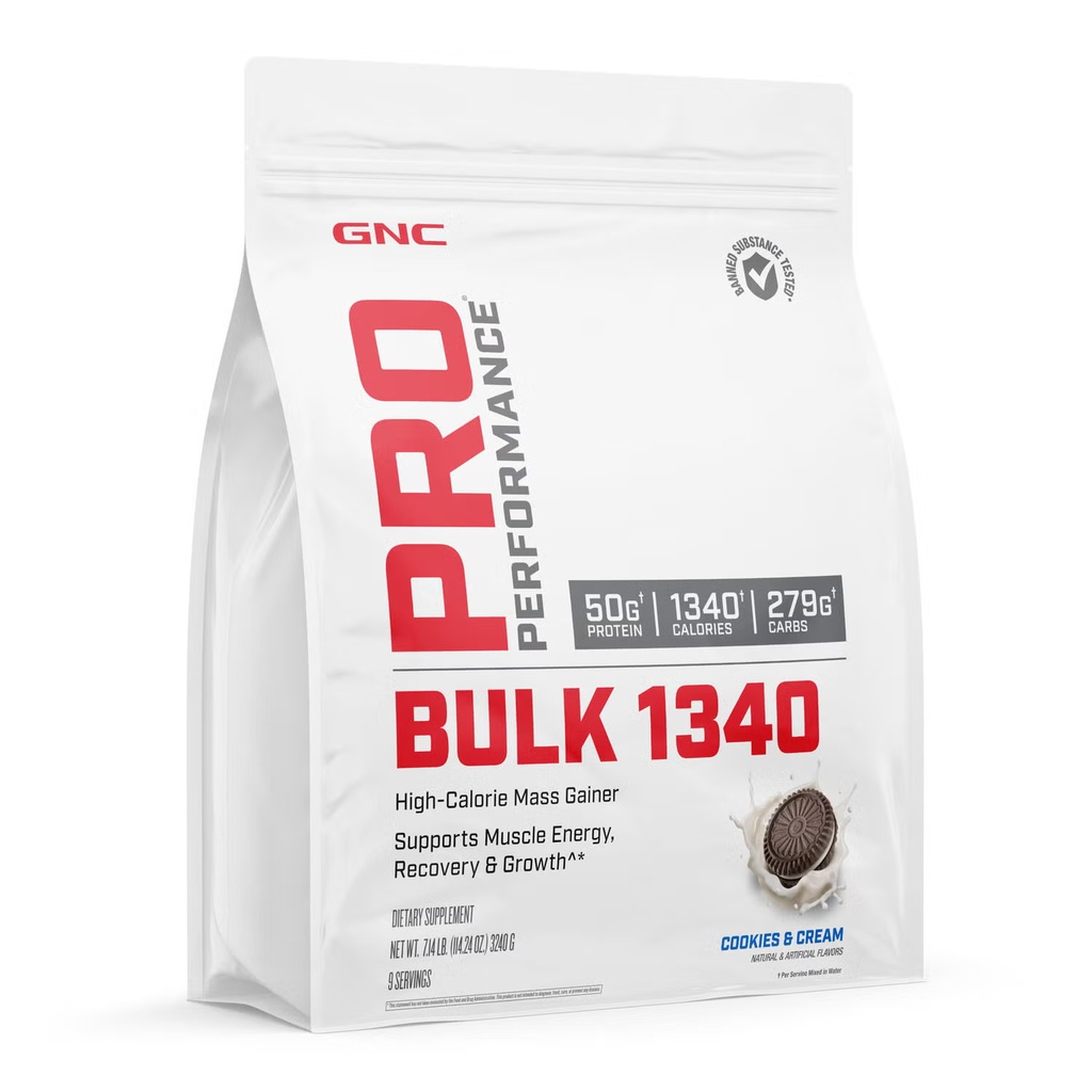 GNC PP BULK 1340 COOKIES & CREAM 9 SERV