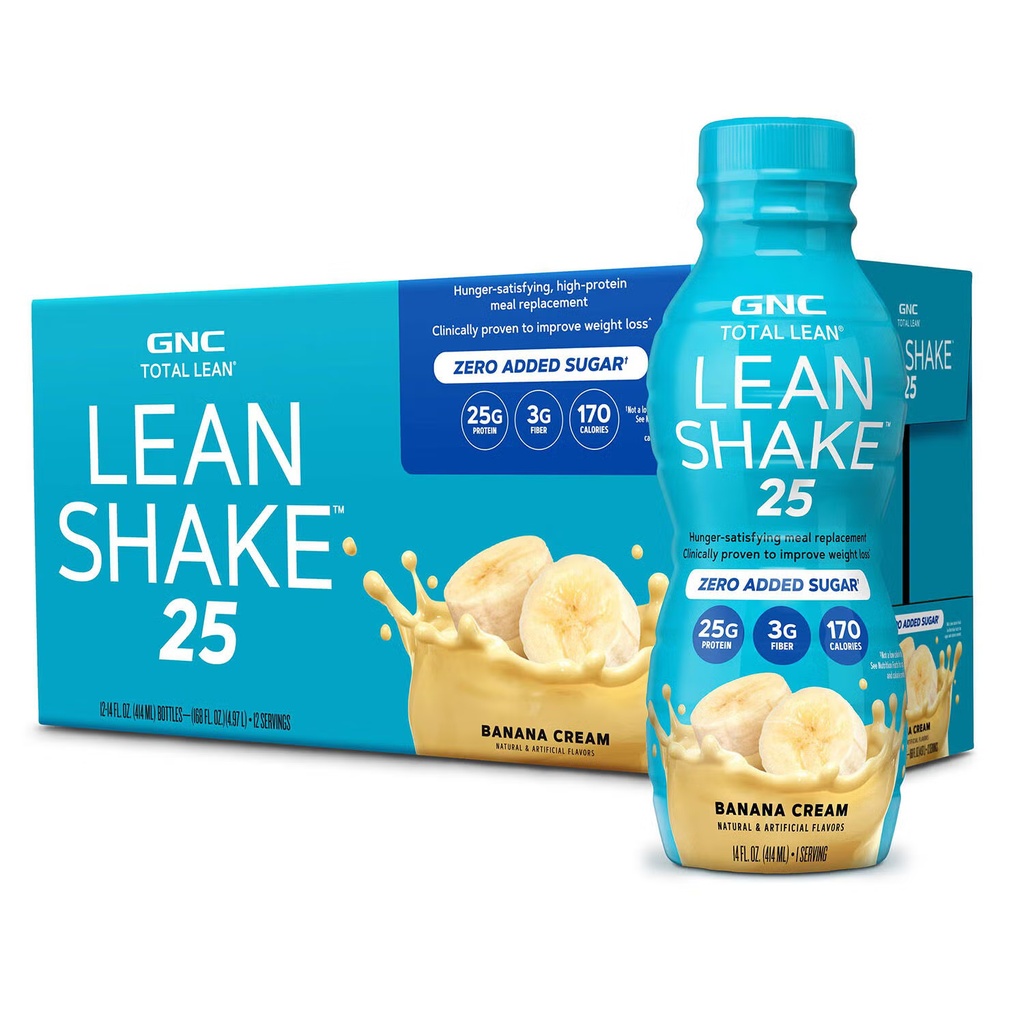 TL LEAN SHAKE 25 BANANA CREAM RTD 14OZ