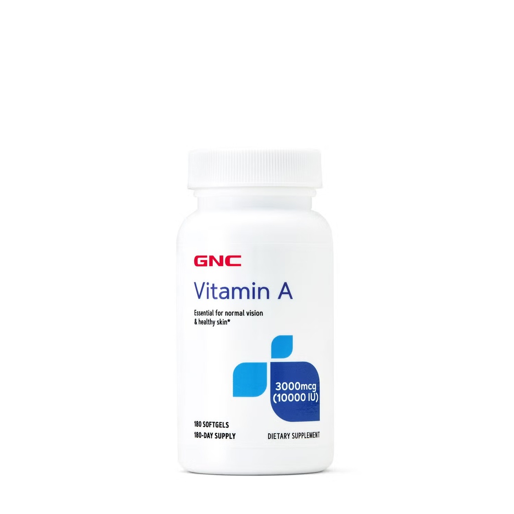 GNC VITAMIN A 10000IU 180's SG