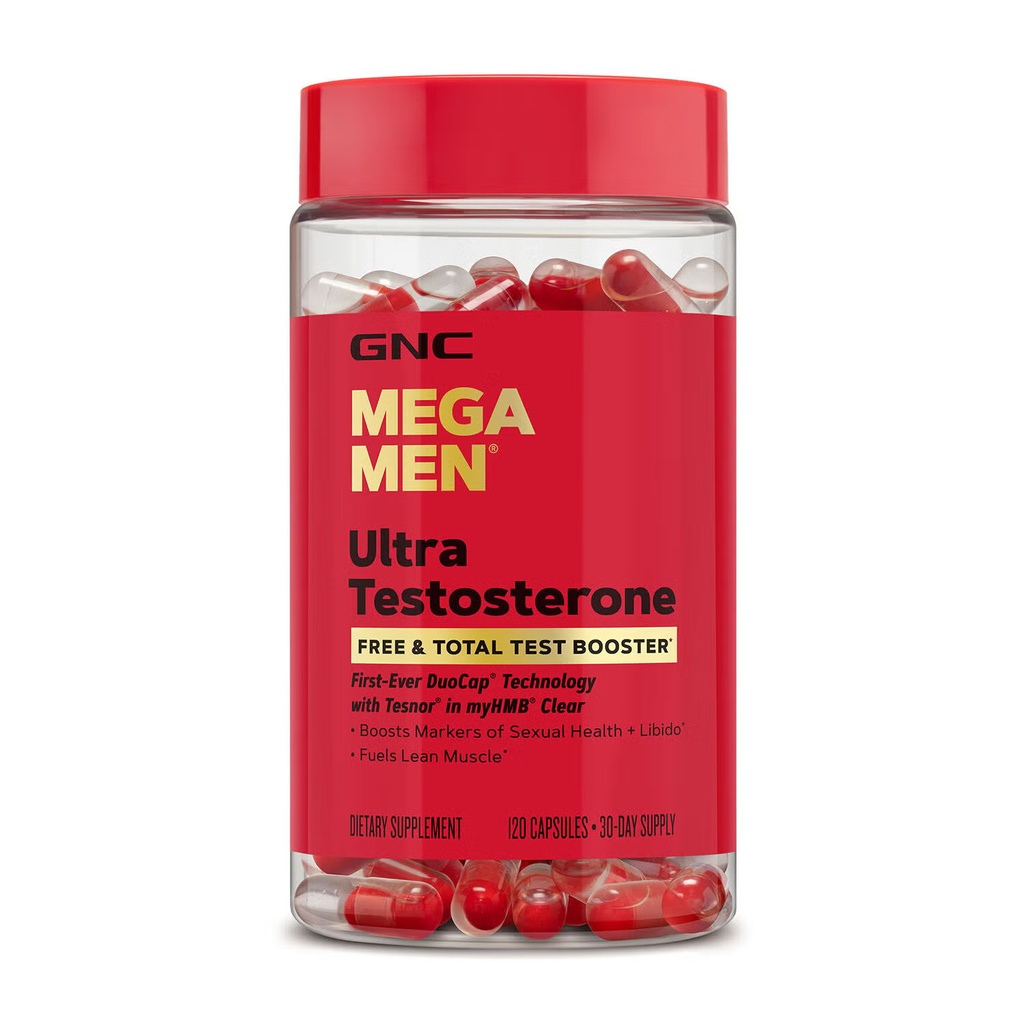 GNC MEGA MEN ULTRA TESTOSTERONE 120's