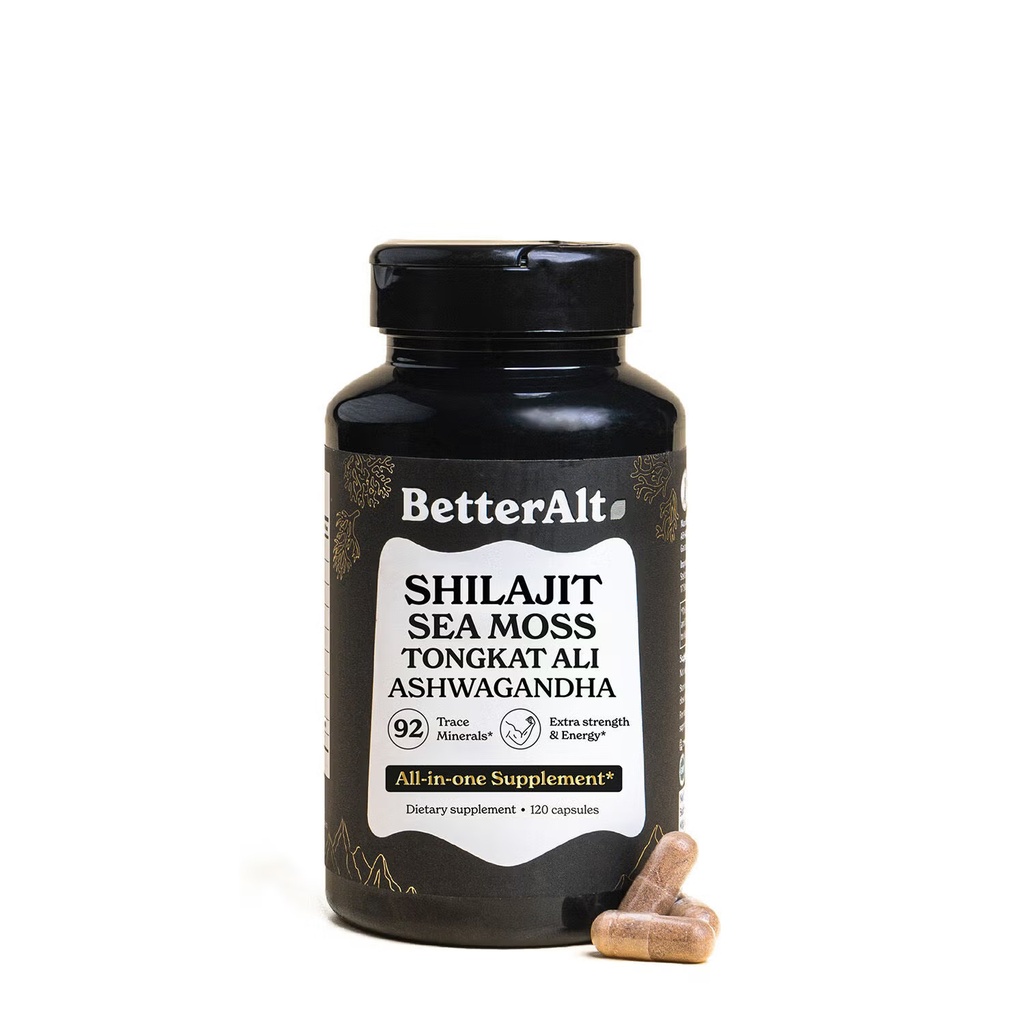 BETTERALT SHILAJIT SEAMOSS 120's