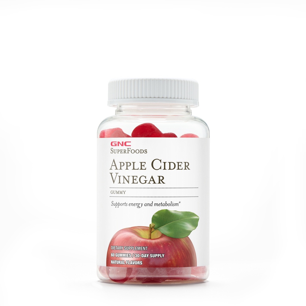 GNC APPLE CIDER VINEGAR GUMMY 60's