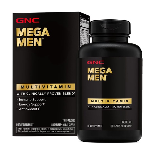 [GN9024001] GNC MEGA MEN MULTIVITAMIN 180's