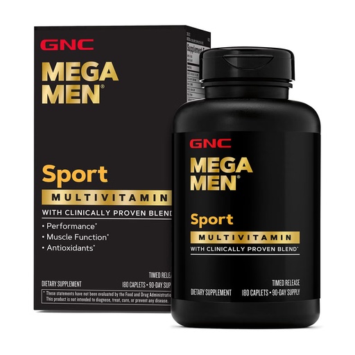 [GN9024000] GNC MEGA MEN SPORT MULTIVITAMIN 180's