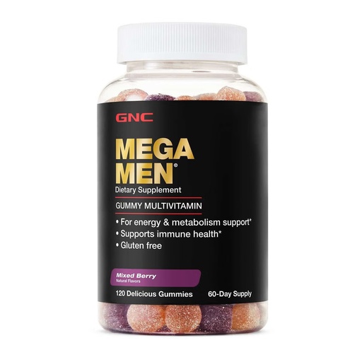 [GN9024083] GNC MEGA MEN MULTIVITAMIN GUMMY 120