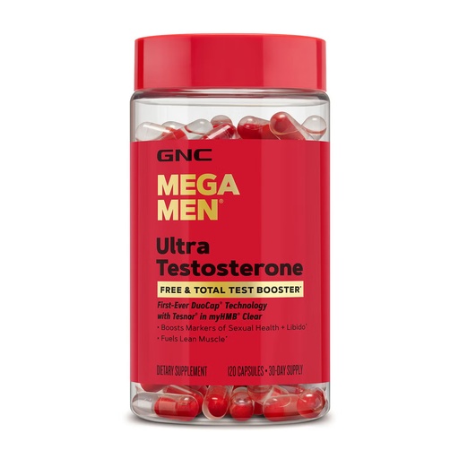 [GN9164043] GNC MEGA MEN ULTRA TESTOSTERONE 120's